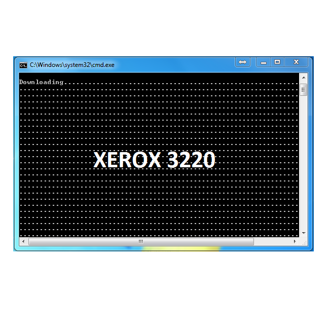Reset Xerox 3220