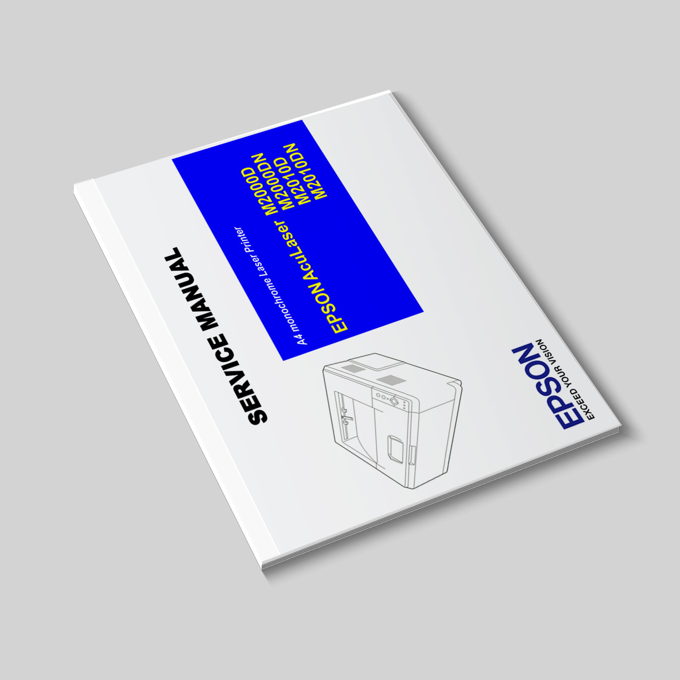 Manual de Serviço Epson AcuLaser M2000D / M2000DN / M2010D / M2010DN