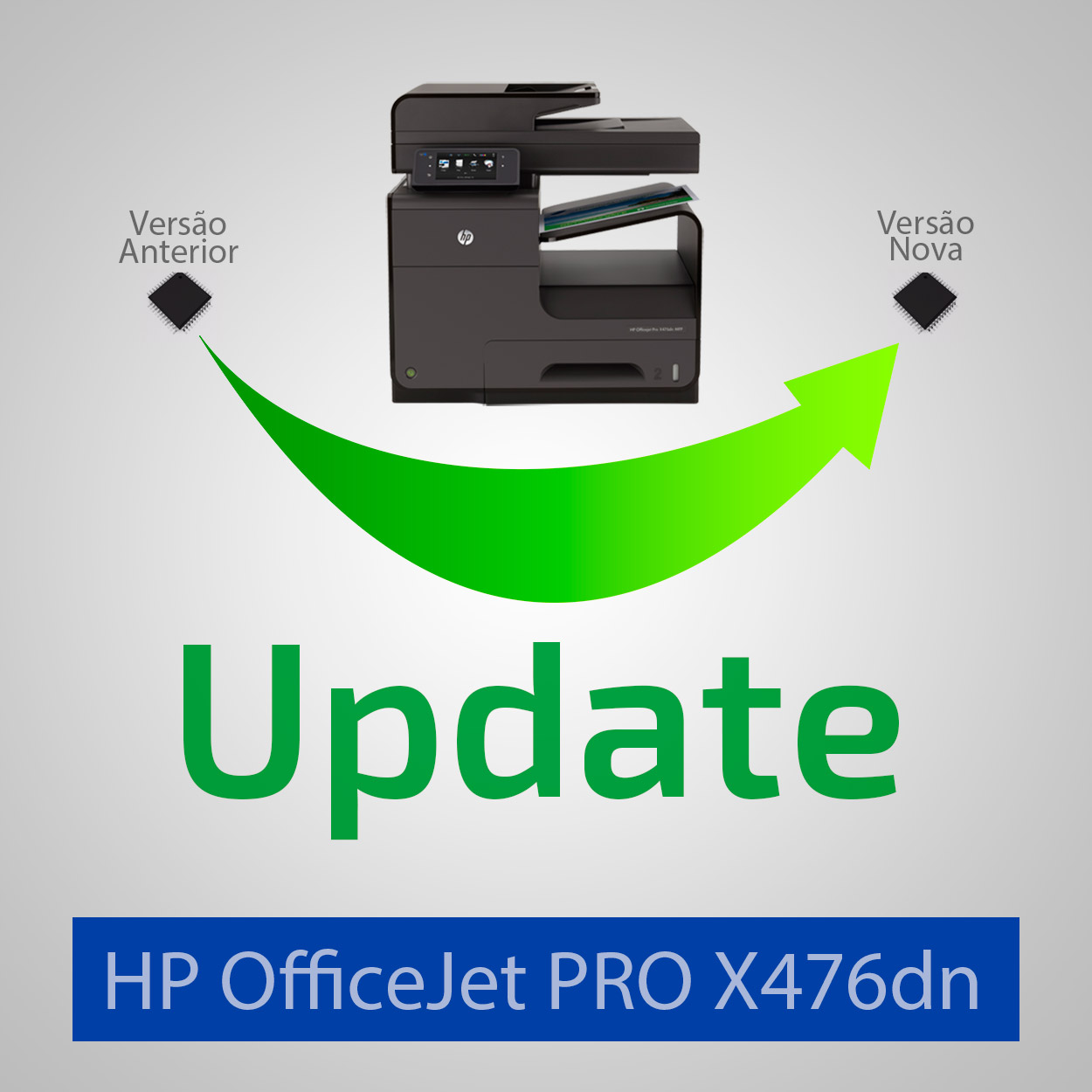 Update HP X476dn