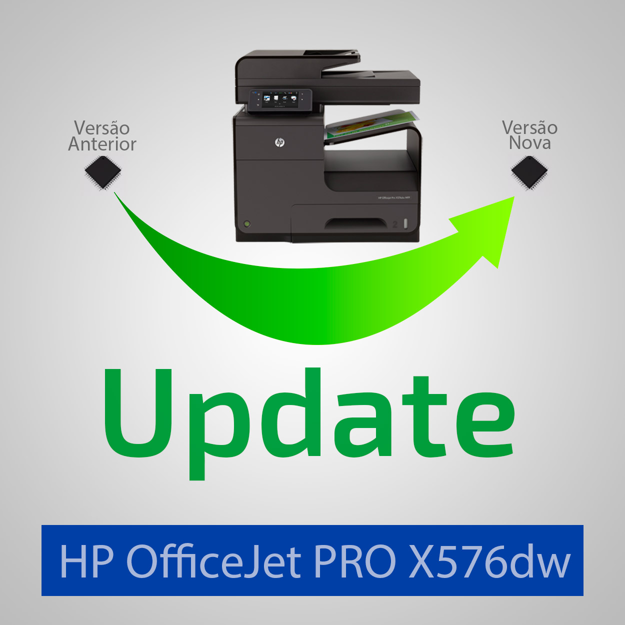 Update HP X576dw