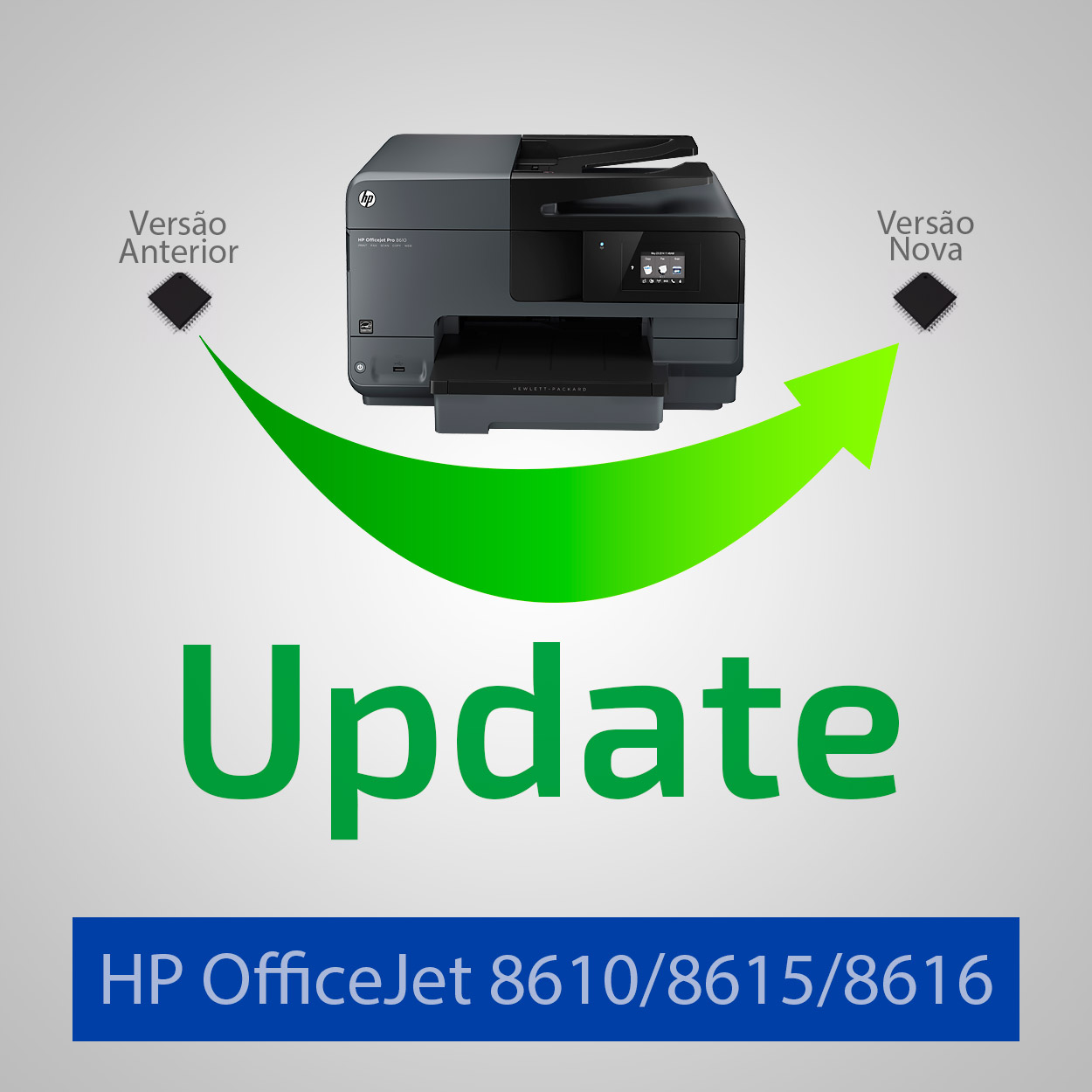 Update HP 8610, 8615 e 8616