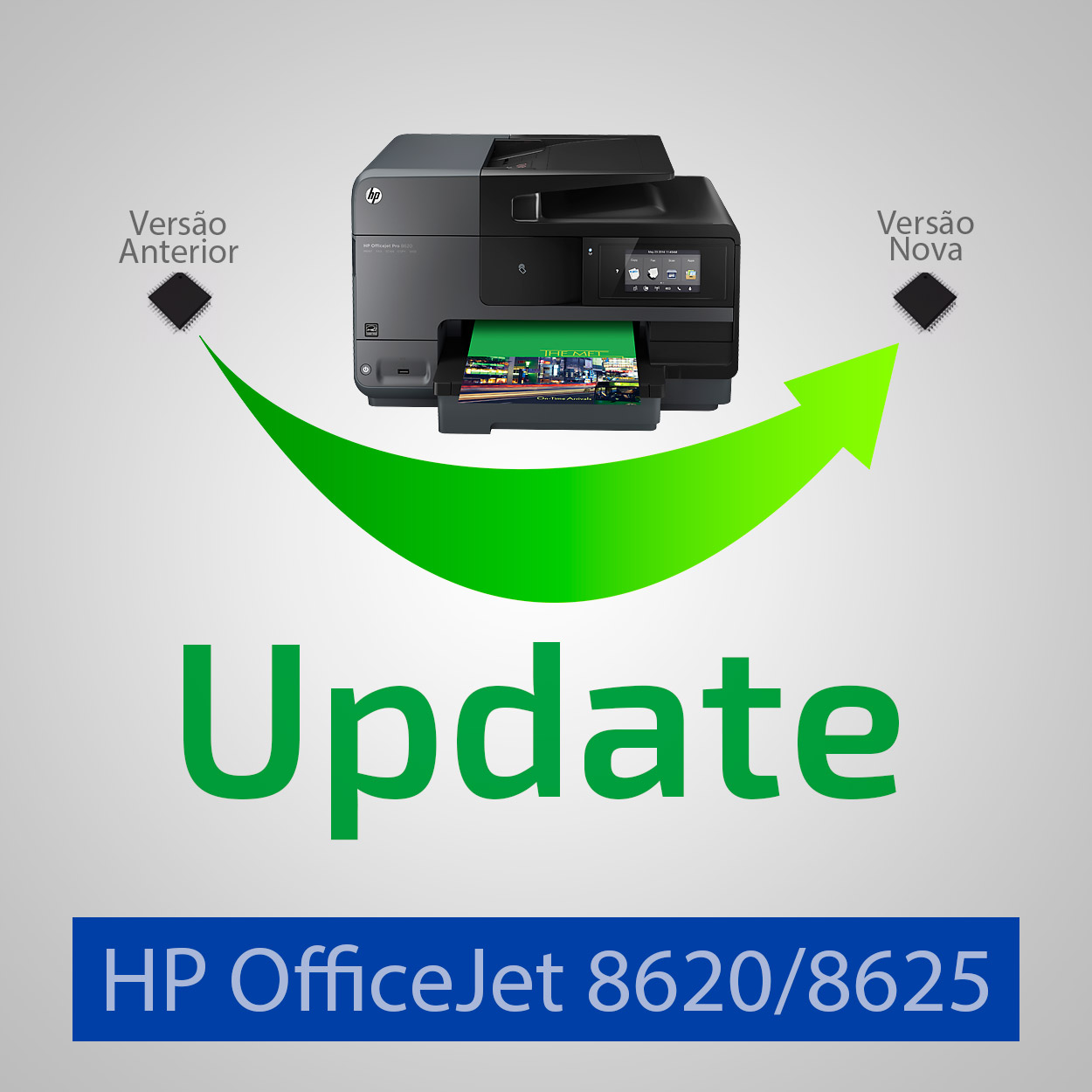 Update HP 8620 e 8625