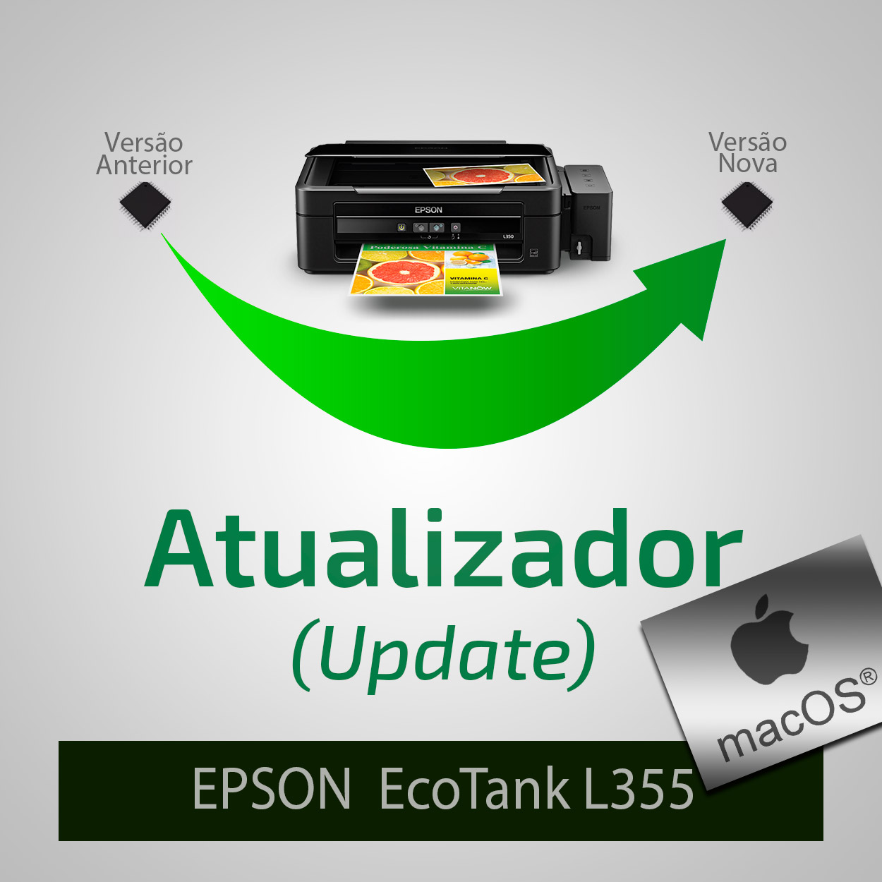 Epson L355 -  Recovery Firmware / Firmware de Recuperação (MAC-OS)