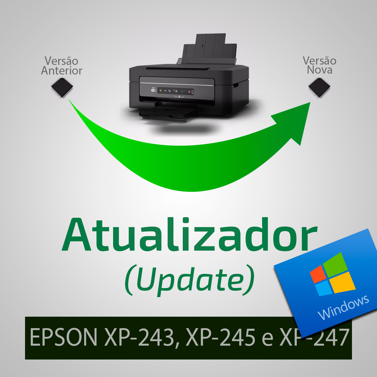 Epson XP-243, XP-245 e XP-247 - Recovery Firmware / Firmware de Recuperação