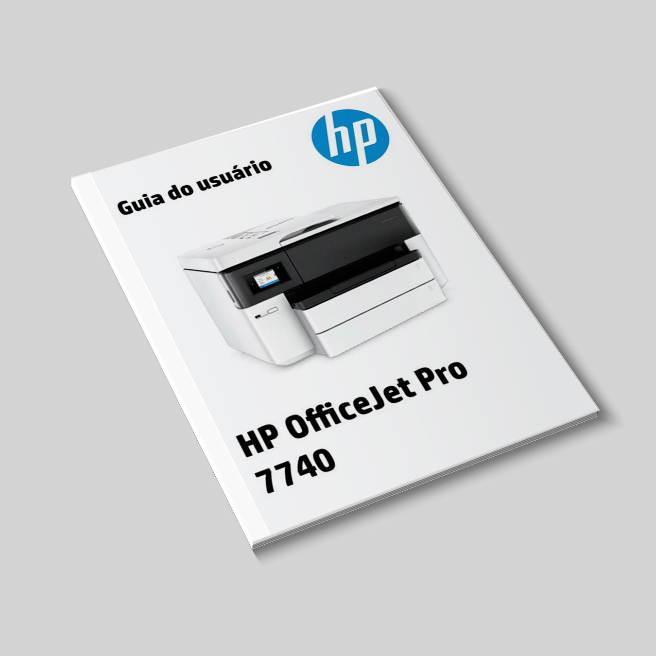 Guia do Usuário da Multifuncional HP 7740 (G5J38A)