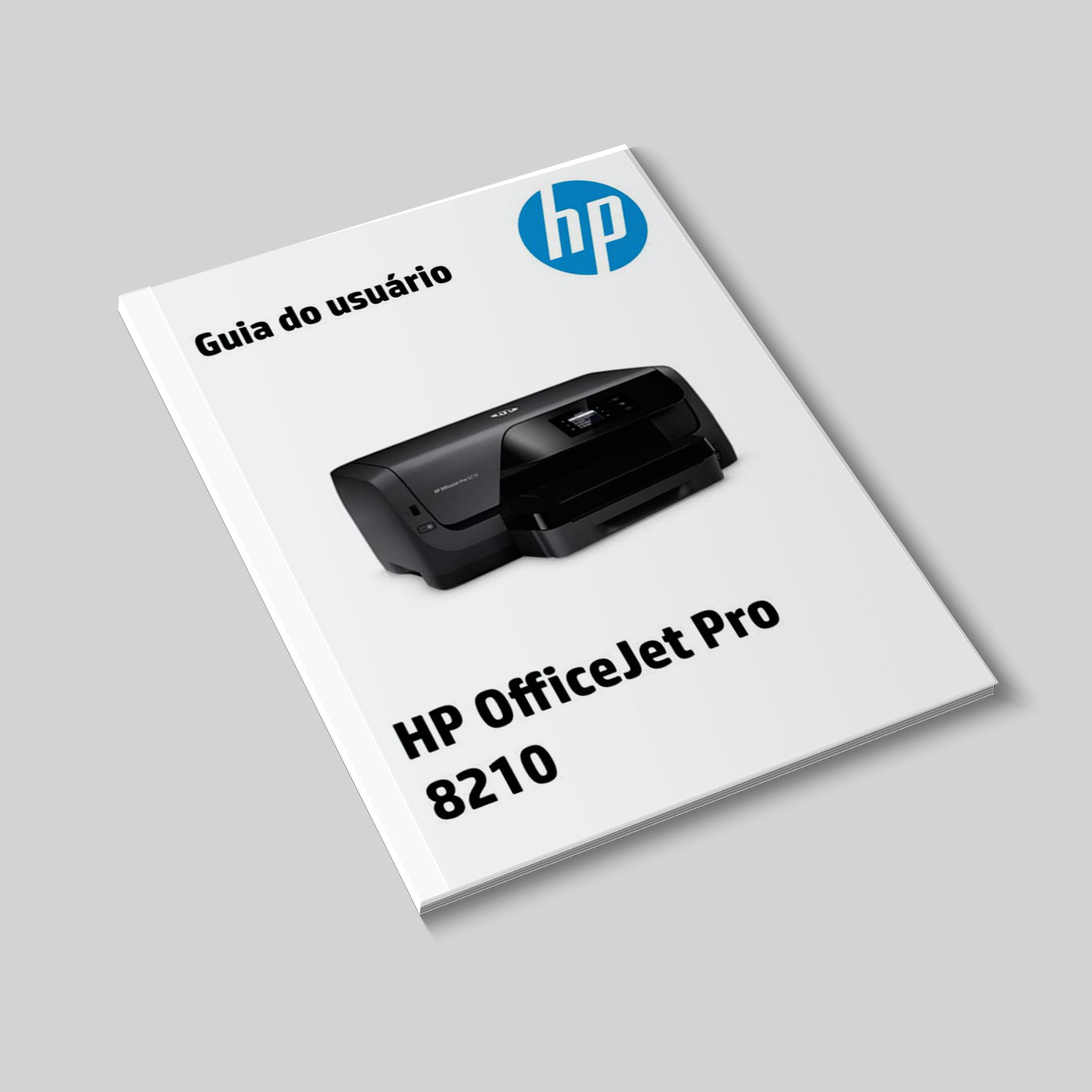 Guia do Usuário da Impressora HP 8210 (D9L63A)