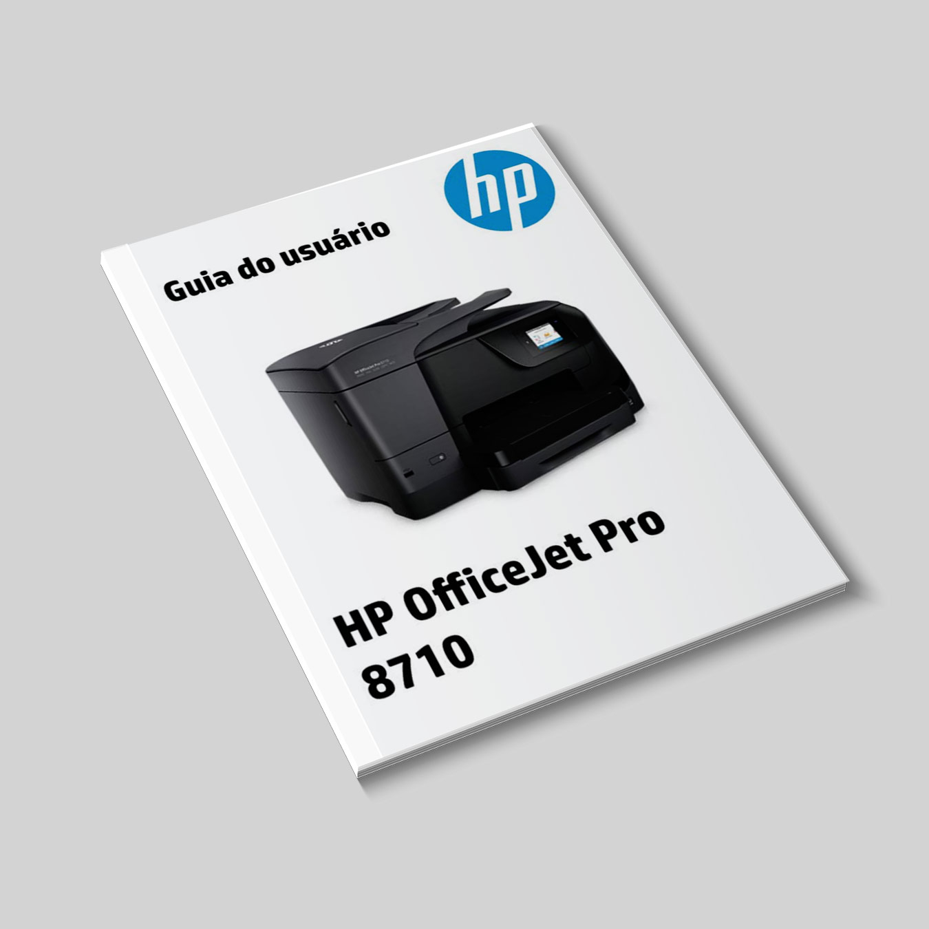Guia do Usuário da Multifuncional HP 8710 (D9L18A)