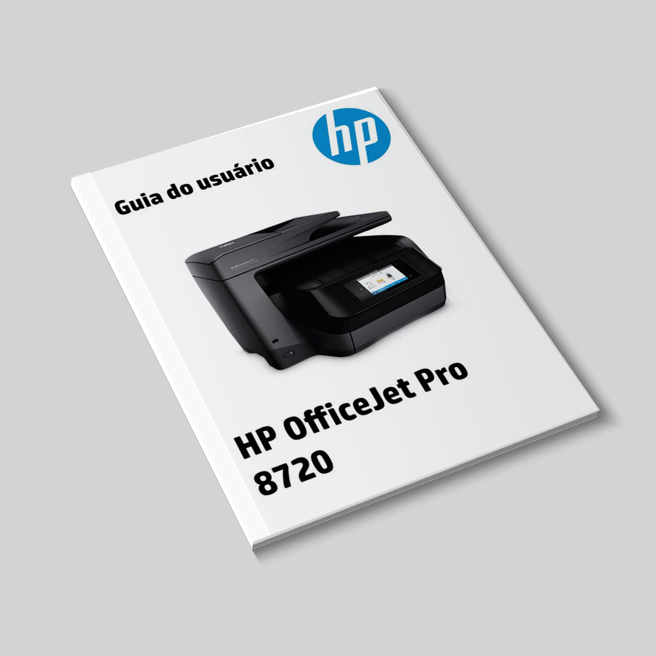Guia do Usuário da Multifuncional HP 8720 (D9L19A)