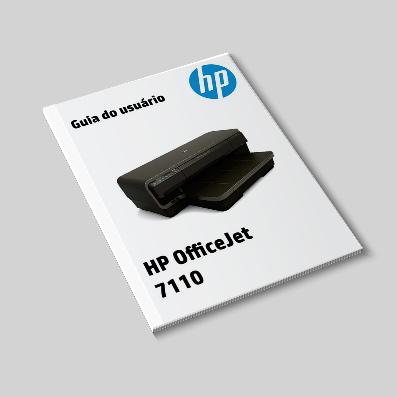 Guia do Usuário Impressora HP 7110 - CR768A