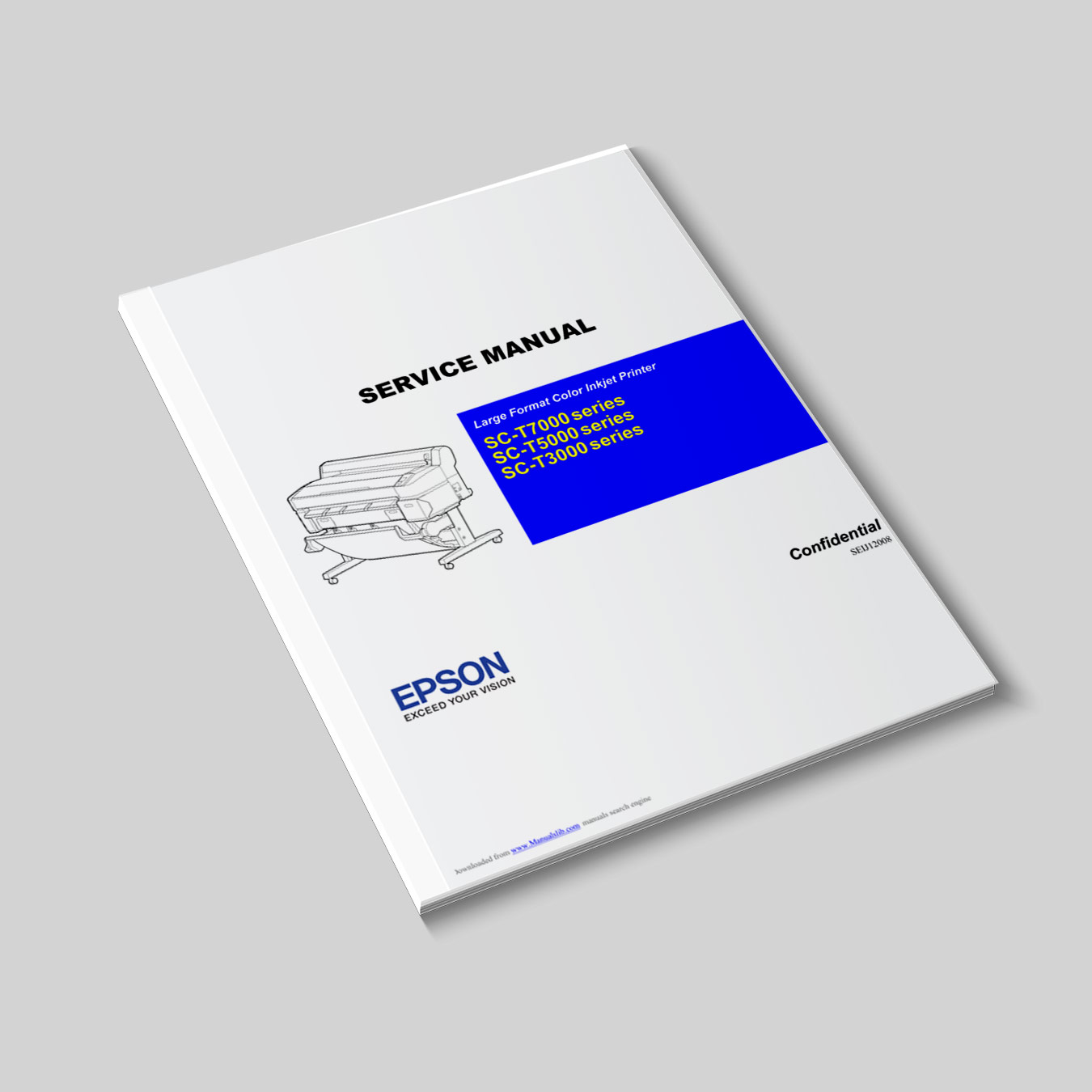 Service Manual / Manual de Serviço - Epson SC-T3000, SC-T5000, SC-T7000 series