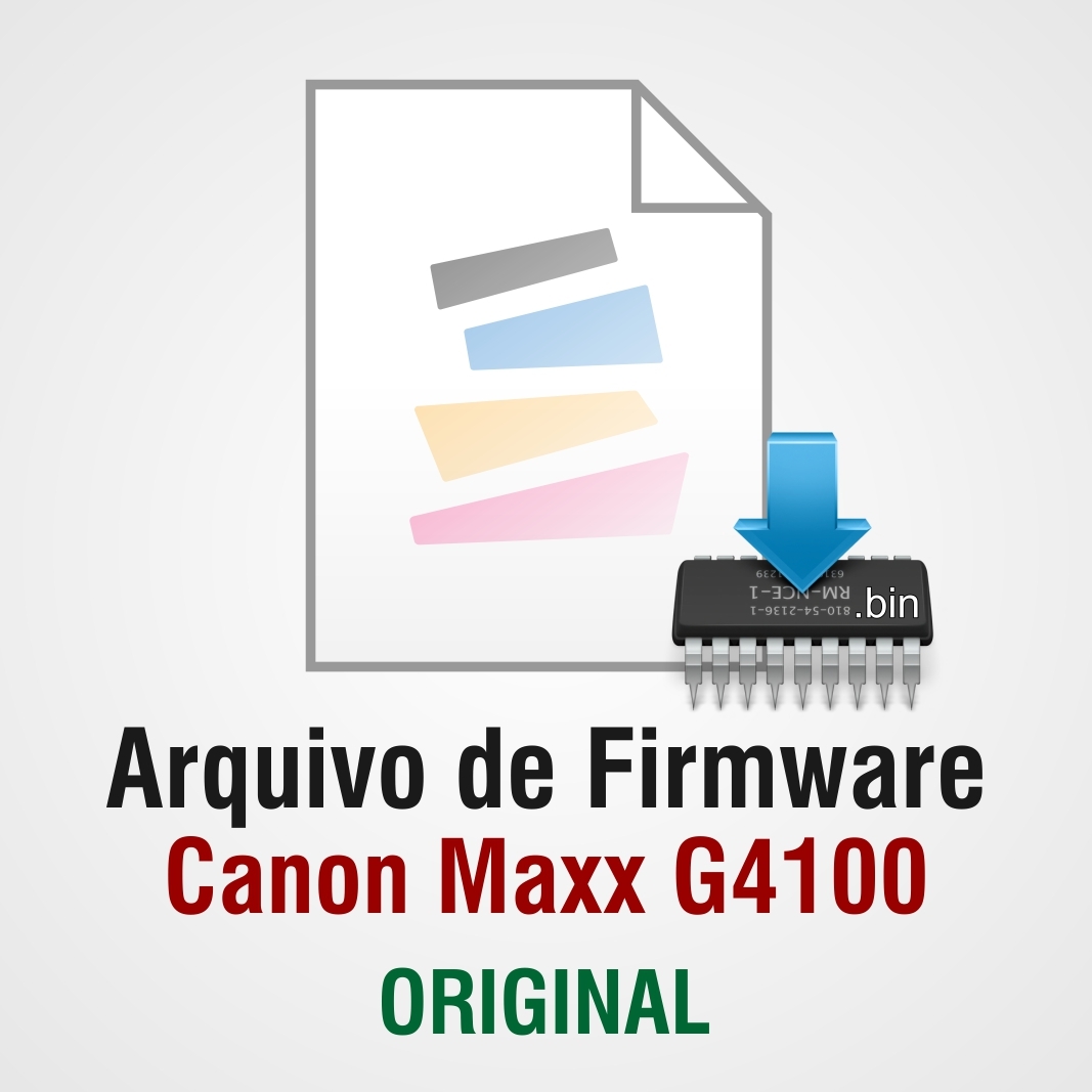 Firmware Canon G4100 - Original  (Arquivo Eeprom .bin)
