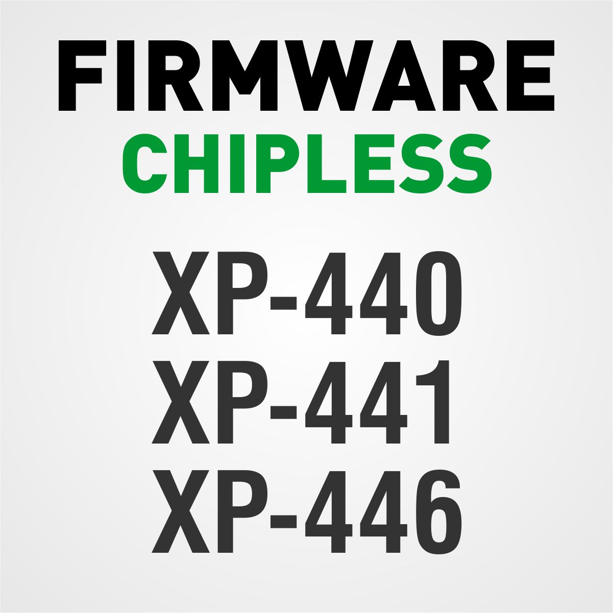 Epson XP-440, XP-441 e XP-446 | Arquivo de Software Firmware ChipLess