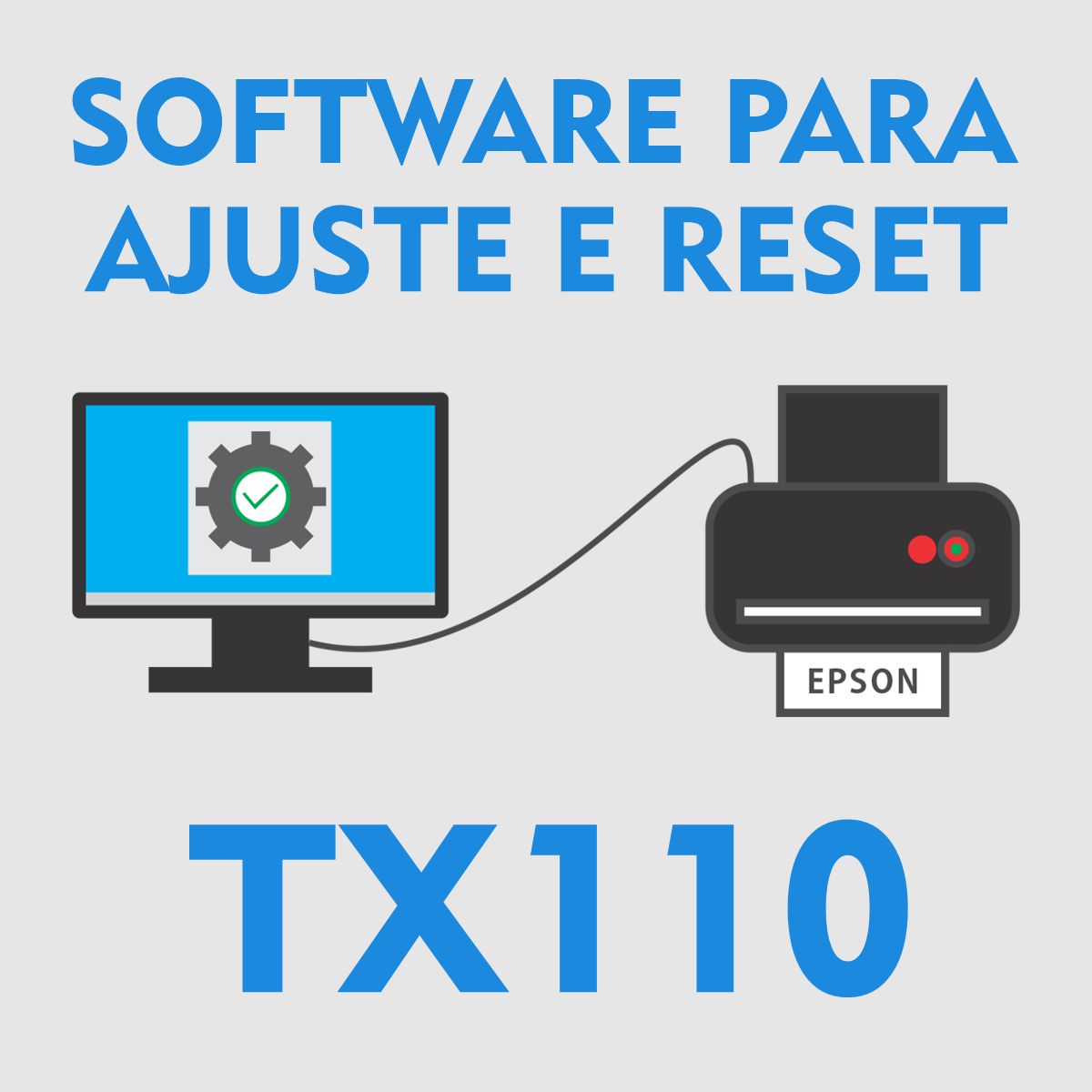 EPSON TX110 | SOFTWARE PARA AJUSTES E RESET DAS ALMOFADAS