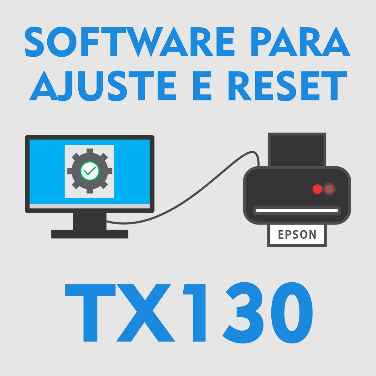 EPSON TX130 | SOFTWARE PARA AJUSTES E RESET DAS ALMOFADAS