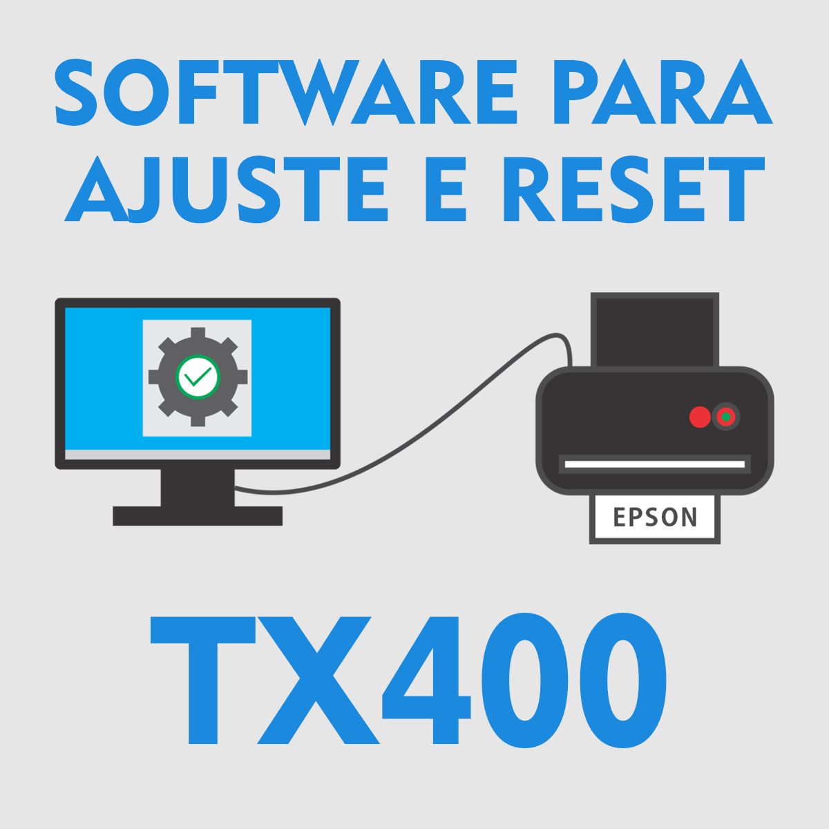 Epson TX400 | Software para Ajustes e Reset das Almofadas