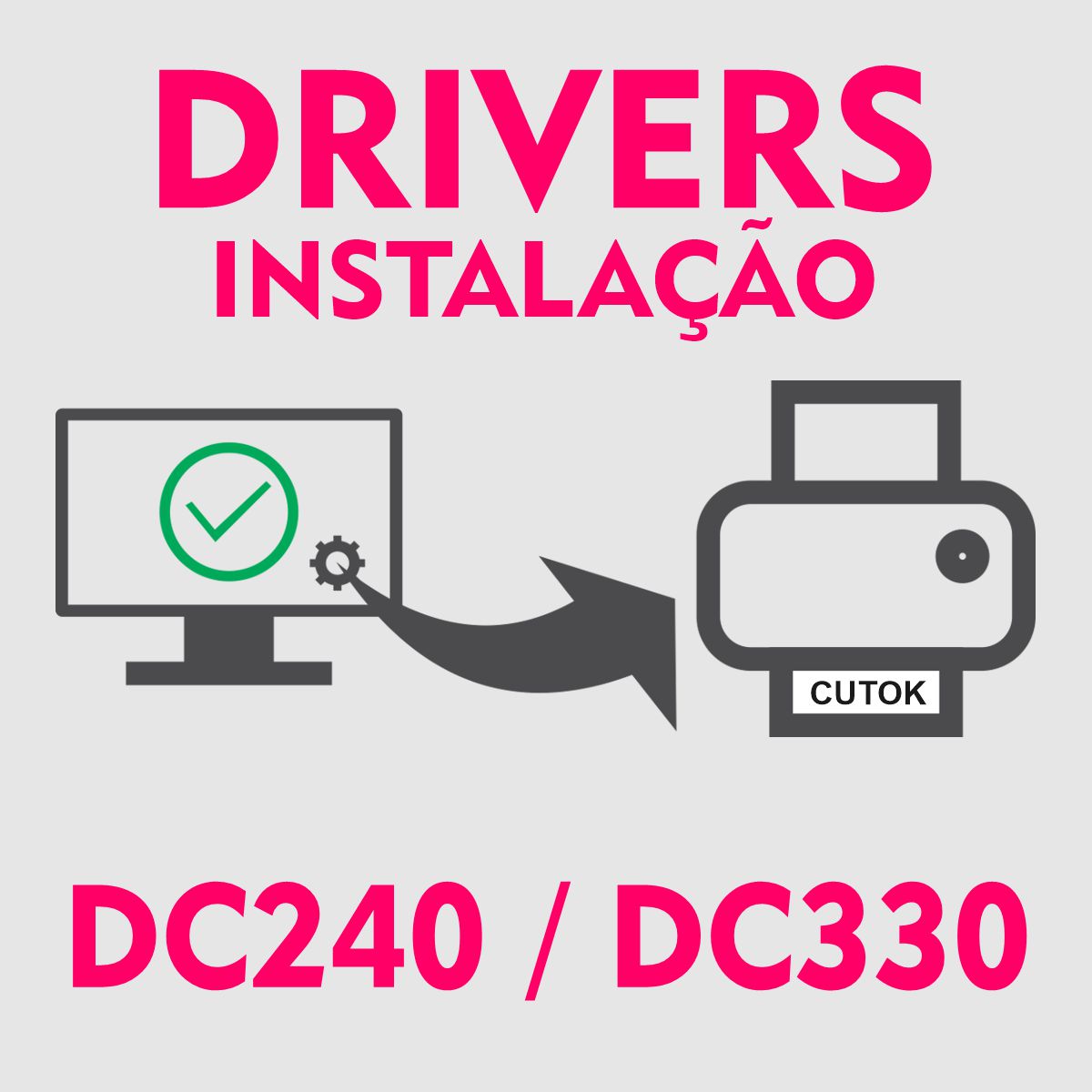 Plotter de Recorte DC240 e DC330 | Drivers de Instalação, Manuais e Software