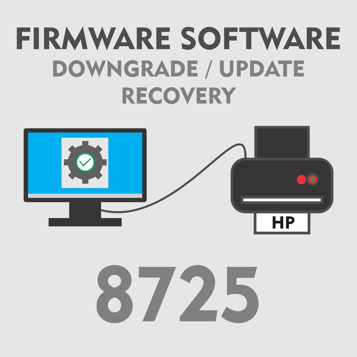 HP 8725 | Software Firmware para Downgrade Update Recovery