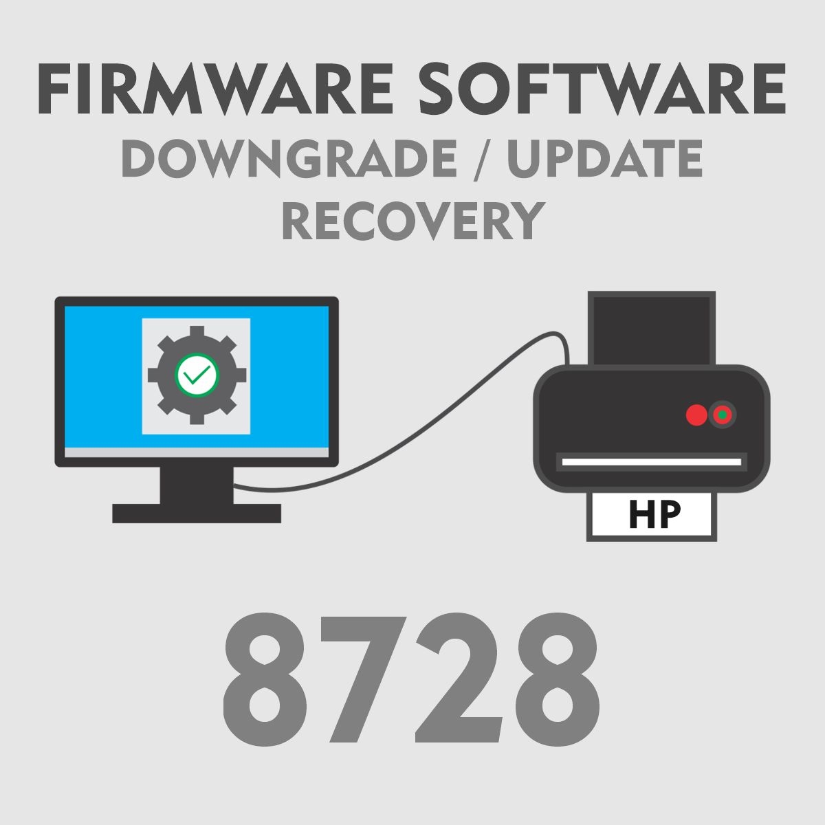 HP 8728 | Software Firmware para Downgrade Update Recovery