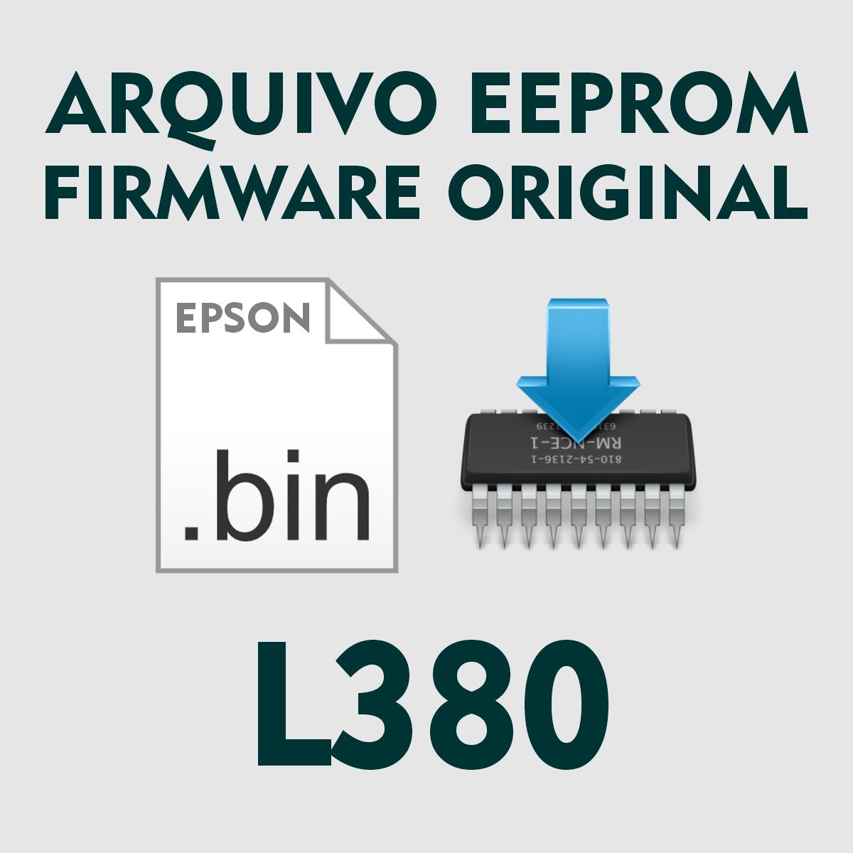 Epson L380 | Arquivo de Eeprom Firmware .bin - Original