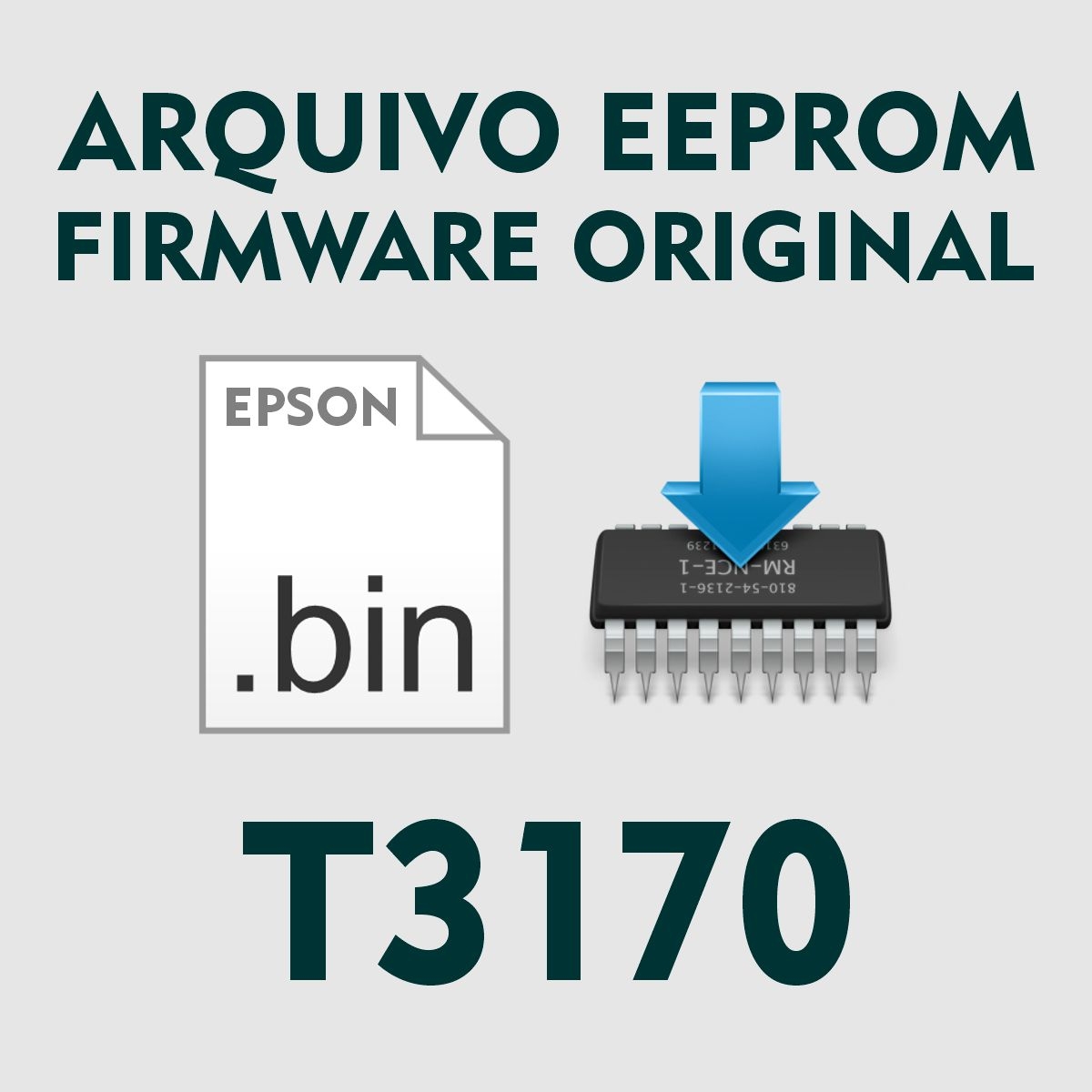 Epson T3170 | Arquivo de Eeprom Firmware .bin - Original
