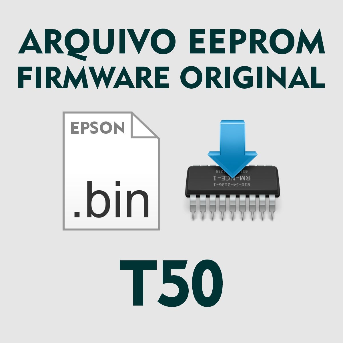 Epson T50 | Arquivo de Eeprom Firmware .bin - Original