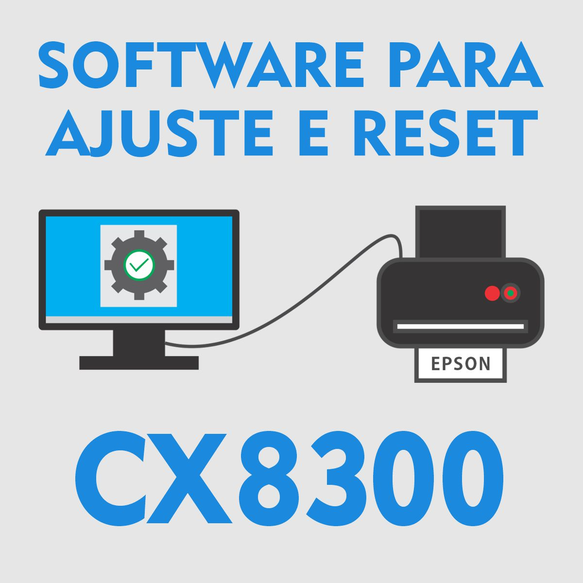 Epson CX8300 | Software para Ajustes e Reset das Almofadas